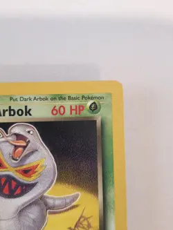 Dark Arbok 19/82 W Stamp Team Rocket 2000 WOTC Vintage Pokemon Card NM Tcg - Image 4
