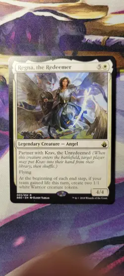 MTG Krav, the Unredeemed + Regna, the Redeemer Battlebond 2-Card Set NM - Image 4