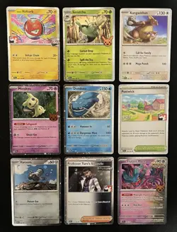 Pokemon assorted Cosmos Holo Promo card lot, NM - Image 1