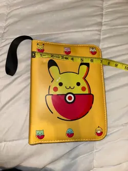 Card Binder Yellow Pokemon Baby Pikachu in Pokeball 4 Pocket 50 Pages - Image 2