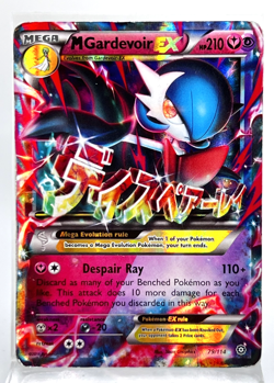 M Gardevoir EX 79/114 Pokemon Card 2016 Steam Siege MP/HP - Image 1