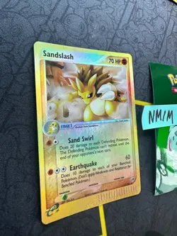 Pokemon Card Sandslash EX Sandstorm Reverse Holo 21/100 102 💎NM💎 - Image 2