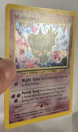 Misdreavus Holo 11/64 Neo Revelation - Pokemon Card LP/MP - Image 2