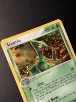 Cosmos HOLO Sceptile 4/17 Promo POP Series 1 Pokemon Card 2004 Near Mint - Image 2