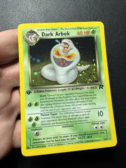Dark Arbok 2/82 Holo 1st Edition 1999-2000 Team Rocket Pokemon Card TCG NM - Image 2