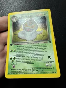 Dark Arbok 2/82 Holo 1st Edition 1999-2000 Team Rocket Pokemon Card TCG NM - Image 3