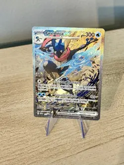 Pokemon TCG Greninja EX 132 Scarlet & Violet Black Star PROMO Card Near Mint! - Image 5