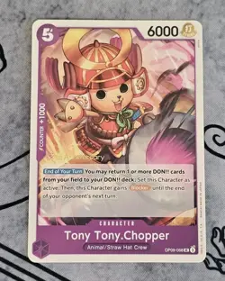 One Piece Card Game OP09-068 Tony Tony.Chopper English 2nd Anniversary Stamped - Image 1