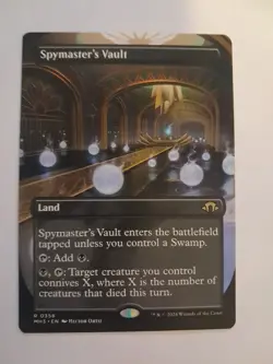 Spymaster's Vault Borderless NM/M MH3 Modern Horizons 3 Magic the Gathering MTG - Image 1