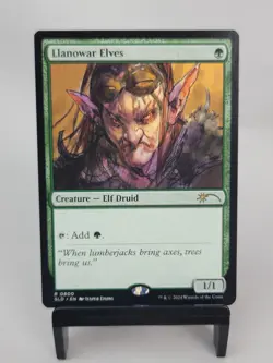 Magic the Gathering - Secret Lair: Jesper Ejsing - Llanowar Elves - #0800 - Image 1