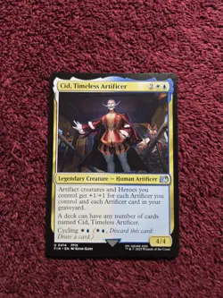 MTG Cid Timeless Artificer 0414 Regular Final Fantasy - Image 1