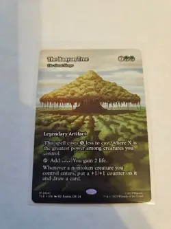 The Banyan Tree Borderless MTG Avatar: TLA Eternal-Legal Nm/M - Image 1