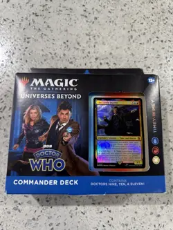Magic The Gathering Universes Beyond - Doctor Who Timey-Wimey - Commander Deck - Image 1