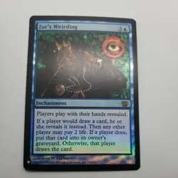 Zur's Weirding Foil x1 - Mystery Booster - MTG - Near Mint - Image 4