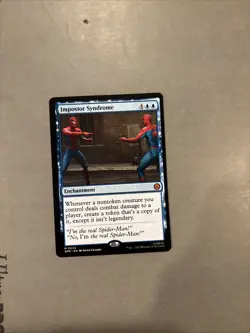 MTG Impostor Syndrome Marvel's Spider-Man Regular Mythic 0034 NM - Image 1