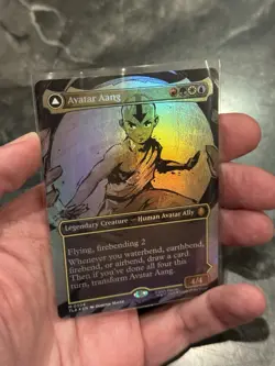 Avatar Aang (Borderless) Avatar: The Last Airbender Foil - Image 1