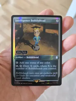 2024 MAGIC THE GATHERING INTELLIGENCE BOBBLEHEAD 052/500 #1061 SERIALIZED - Image 1