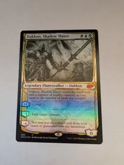 MTG - Dakkon, Shadow Slayer - Foil - Showcase, Modern Horizons 2 NM - Image 1