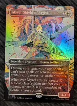MTG SLD Myrel Shield of Argive ✨Foil✨ Secret Lair Encyclopedia - 0013 - NM - Image 1