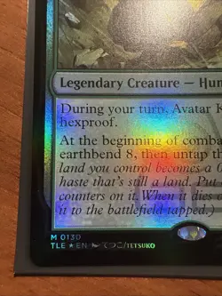 MTG Avatar Kyoshi, Earthbender TLE 130 Standard Foil Mythic NM - Image 2