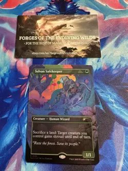 Sylvan Safekeeper Galaxy Foil Alien Auroras Secret Lair - Image 1
