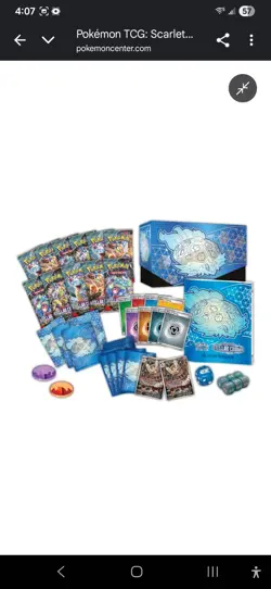 PREORDER Stellar Crown Pokemon Center Exclusive ETB Factory Sealed - Image 2