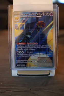 Pokemon TCG Team Rockets Orbeetle Destined Rivals 198/182 Illustration Rare Card - Image 1