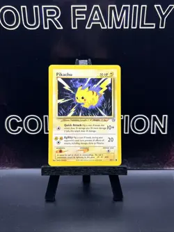 Pikachu 70/111 Neo Genesis Regular Common 2000 WOTC Pokemon TCG NM - Image 1