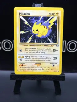 Pikachu 70/111 Neo Genesis Regular Common 2000 WOTC Pokemon TCG NM - Image 2