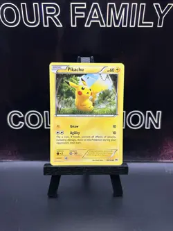 Pikachu 48/162 Pokemon XY BREAKthrough Regular LP - Image 1