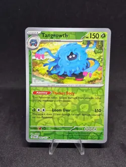 Pokemon TCG Tangrowth 002/167 Sv06: Twilight Masquerade Reverse Holo NM - Image 1