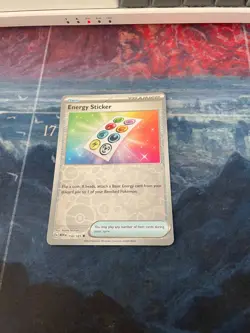 Energy Sticker 159/165 Reverse holo Pokemon SV: Scarlet and Violet 151 NM - Image 2