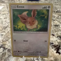 TCG Pokemon Eevee 12/12 Holo McDonalds Promo 2019: NM Near Mint Ungraded - Image 1