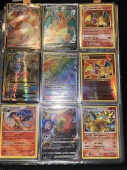 Pokemon Lot Ultra Rare/Rainbow/Secret Rare/Charizard/WOTC Holo Or MegaEx 5 Lot!! - Image 1