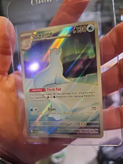 Dewgong 097/094 Illustration Rare Pokemon TCG Phantasmal Flames Pack Fresh NM+/M - Image 4