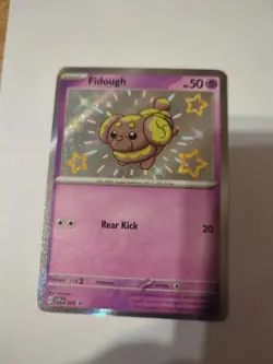 FIDOUGH PALDEAN FATES SHINY SVP EN 069 BLACK STAR PROMO Pokemon - Image 1
