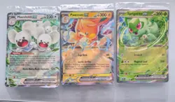 POKEMON Sprigatito Ex SVP 087 Pawmot Ex 073/197 Maushold Ex 155/182 Promo SEALED - Image 1