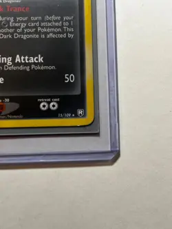 2004 Pokemon HOLO Dark Dragonite 15/109 Team Rocket Returns - Image 5