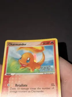 2006 Pokemon EX Crystal Guardians Charmander Reverse Holo #48/100 - Image 3