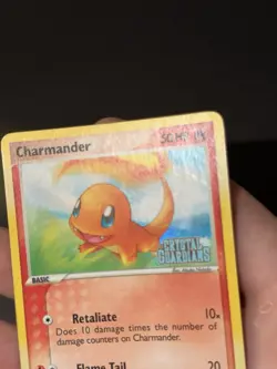 2006 Pokemon EX Crystal Guardians Charmander Reverse Holo #48/100 - Image 5