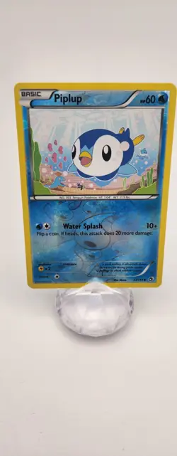 2013 Pokemon Legendary Treasures - Piplup 33/113 Reverse Holo - Image 1