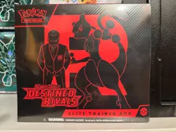 POKEMON TCG Destined Rivals Elite Trainer Box (ETB) Sealed In Hand - Image 1