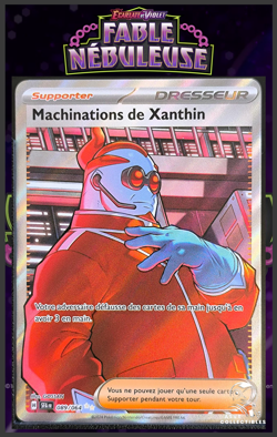 Carte Pokemon Machinations de Xantin 089/064 EV6.5 Fable Nebuleuse SFA - Image 1