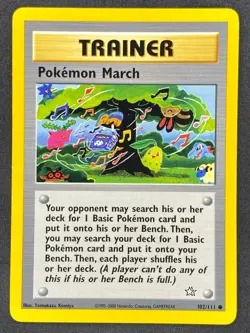 Pokemon Pokemon March 102/111 N1 Neo Genesis Unlimited LP/NM - Image 1