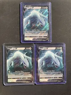 Lugia V 138/195 Swsh12: Sword & Shield - Silver Tempest Holo Pokemon NM - Image 3