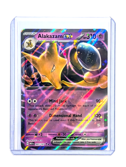 Alakazam ex 65/165 Double Rare Holo POKEMON TCG S&V 151 MEW ENGLISH NM/M - Image 3