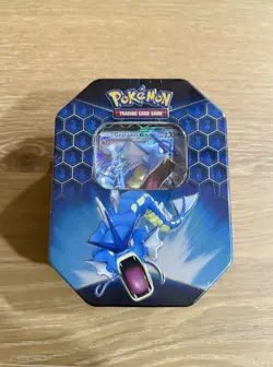 Pokemon TCG Hidden Fates Gyarados GX Tin - Factory Sealed 820650804816 - Image 1