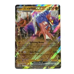 Pokemon TCG - Koraidon ex 124/197 - Obsidian Flames Holo Double Rare - NM - Image 1