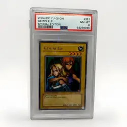 Gemini Elf 2004 PSA 8 NM-MT Invasion Of Chaos Special Edition IOC-SE1 Yugioh - Image 1