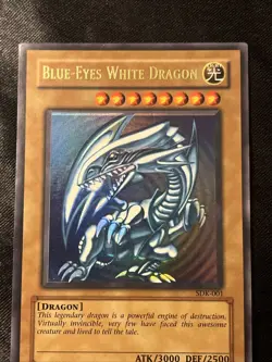 Blue-Eyes White Dragon SDK-001 Unlimited Edition - LP - Image 2